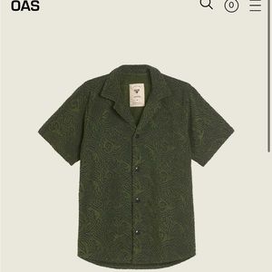 OAS SQUIGGLE CUBA TERRY SHIRT - XXL